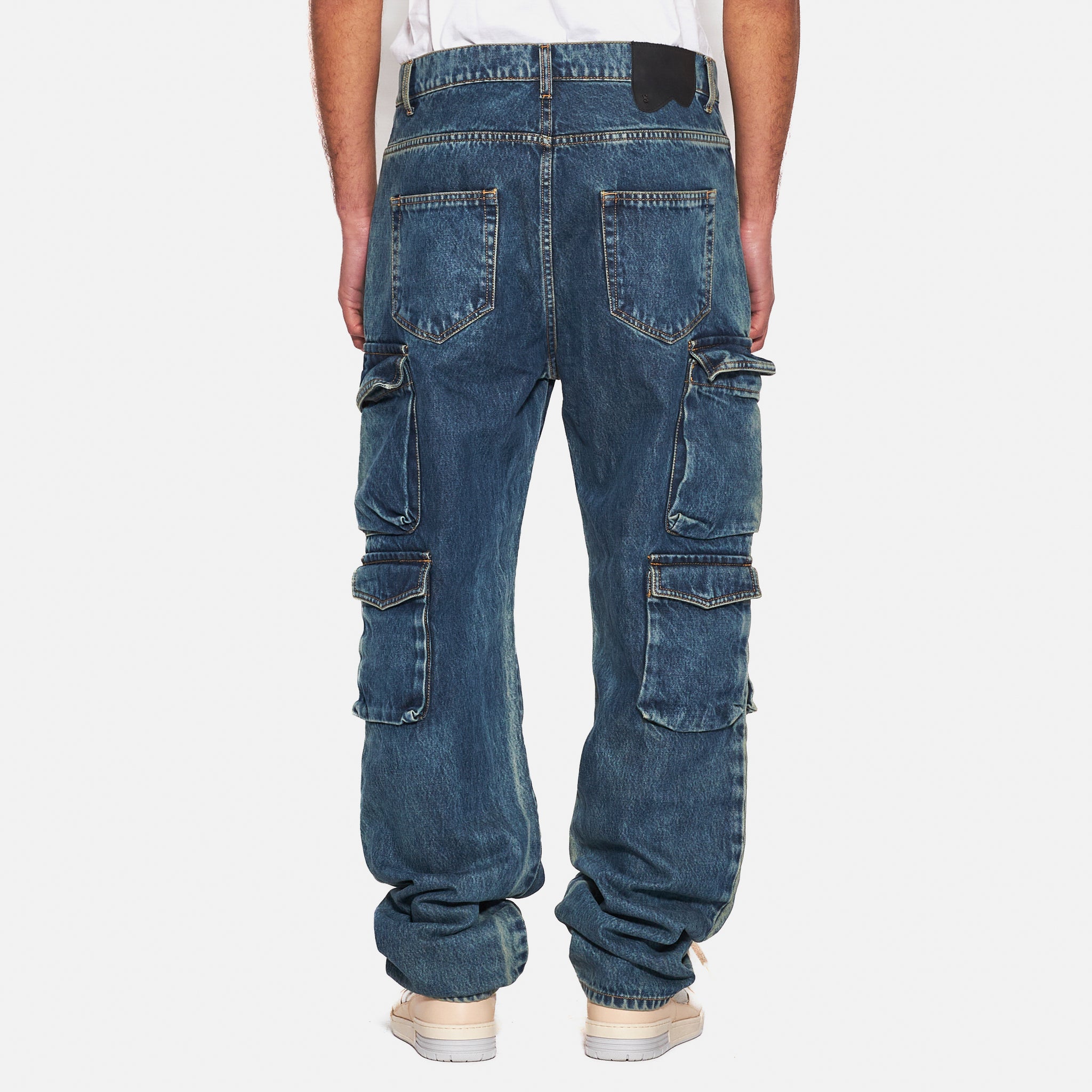 JEANS CARGO - BLUE