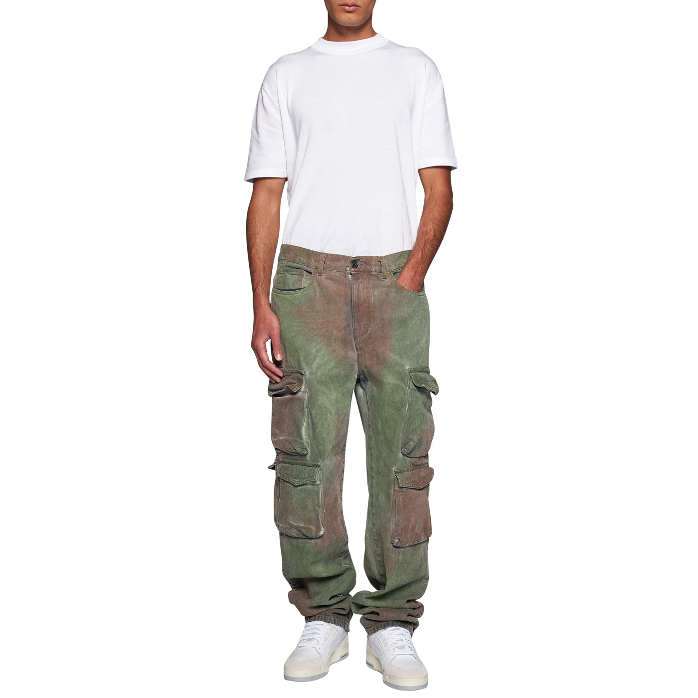 JEANS CARGO - CAMOUFLAGE