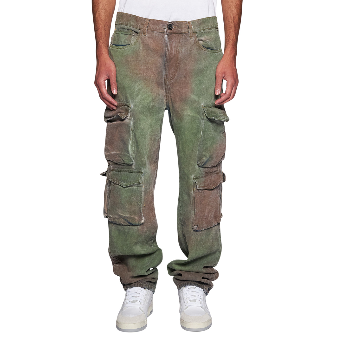 JEANS CARGO - CAMOUFLAGE