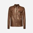 CAMICIA ELEGANT IN PELLE – COOKIE