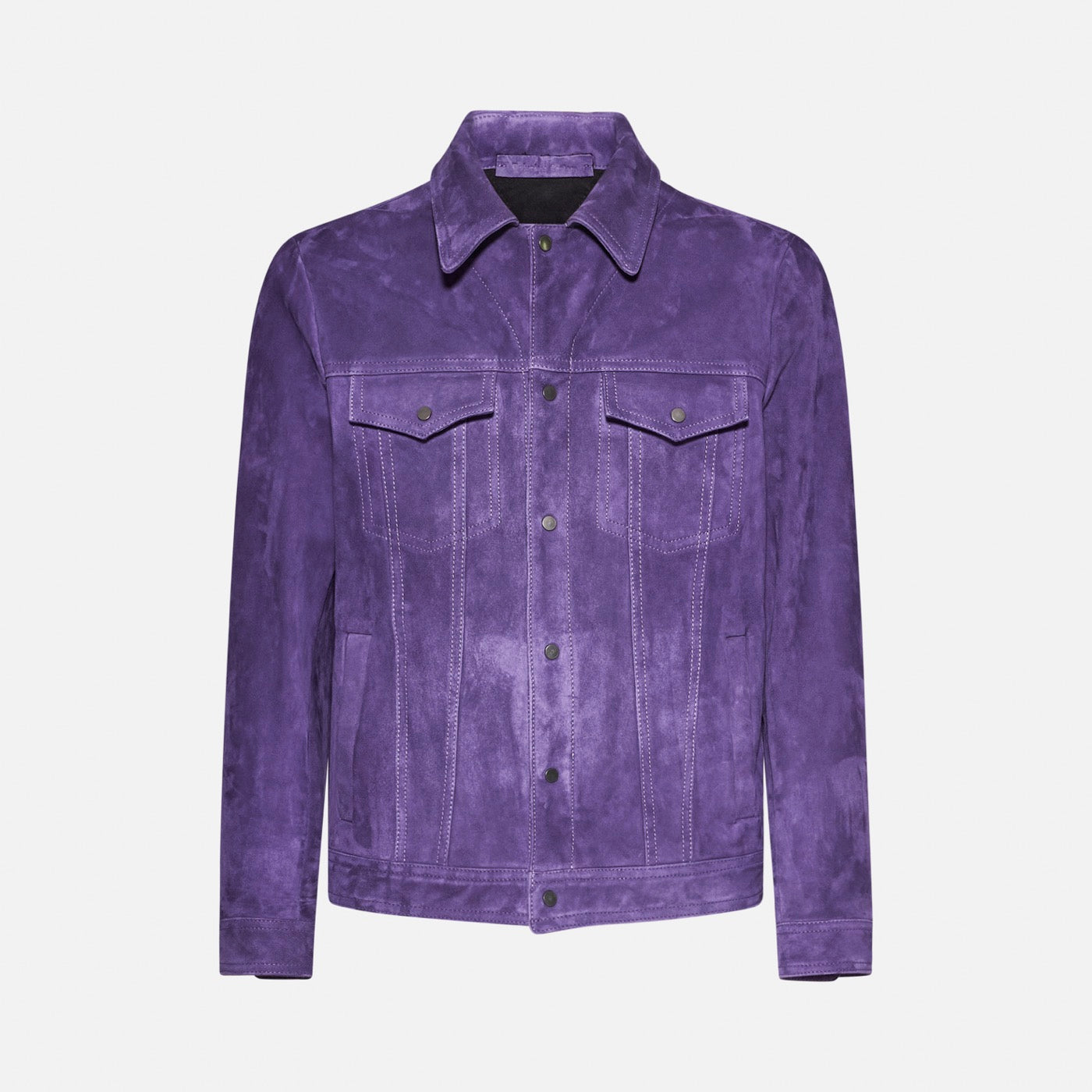 GIACCA IN CAMOSCIO - VIOLET