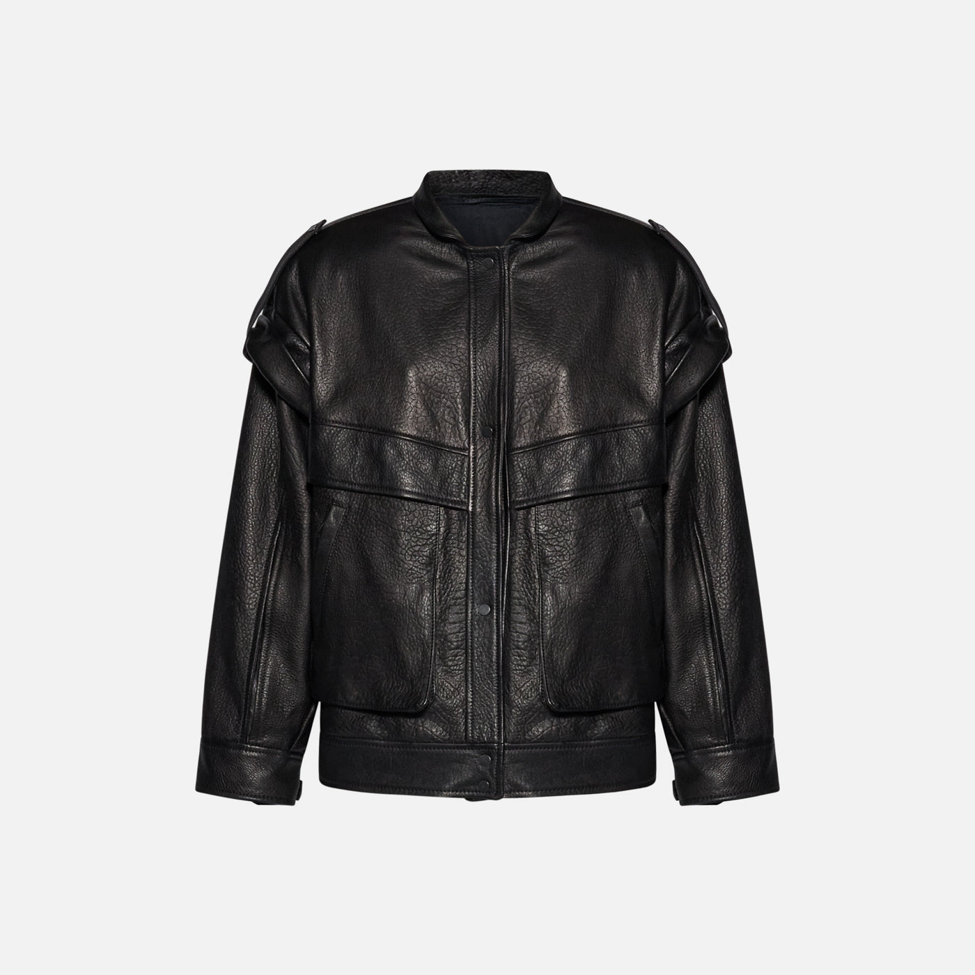 Salvatore Santoro GIACCA IN PELLE - BLACK