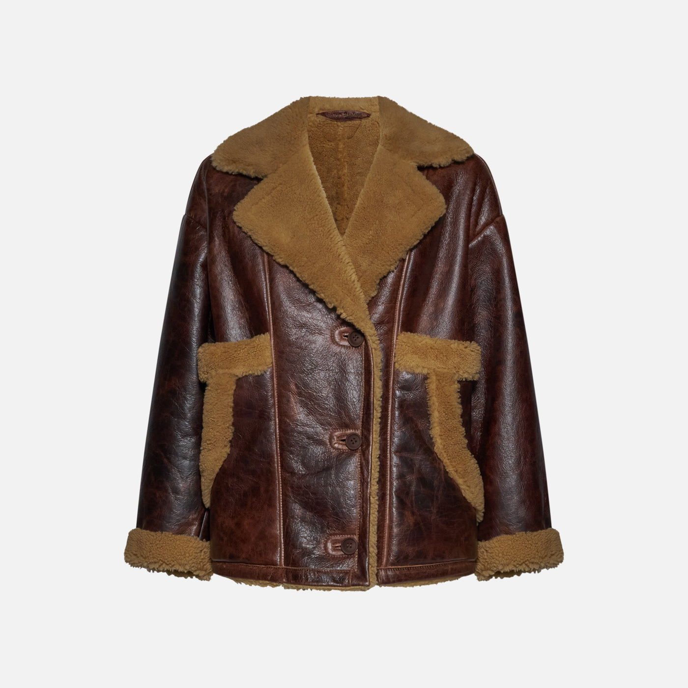 Salvatore Santoro GIACCA IN SHEARLING - WINE