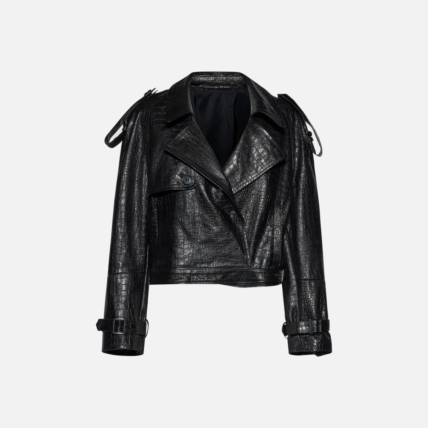 Salvatore Santoro GIACCA IN PELLE - BLACK