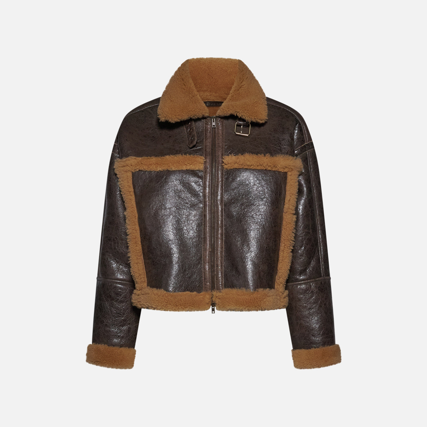 Salvatore Santoro GIACCA IN SHEARLING - BROWN