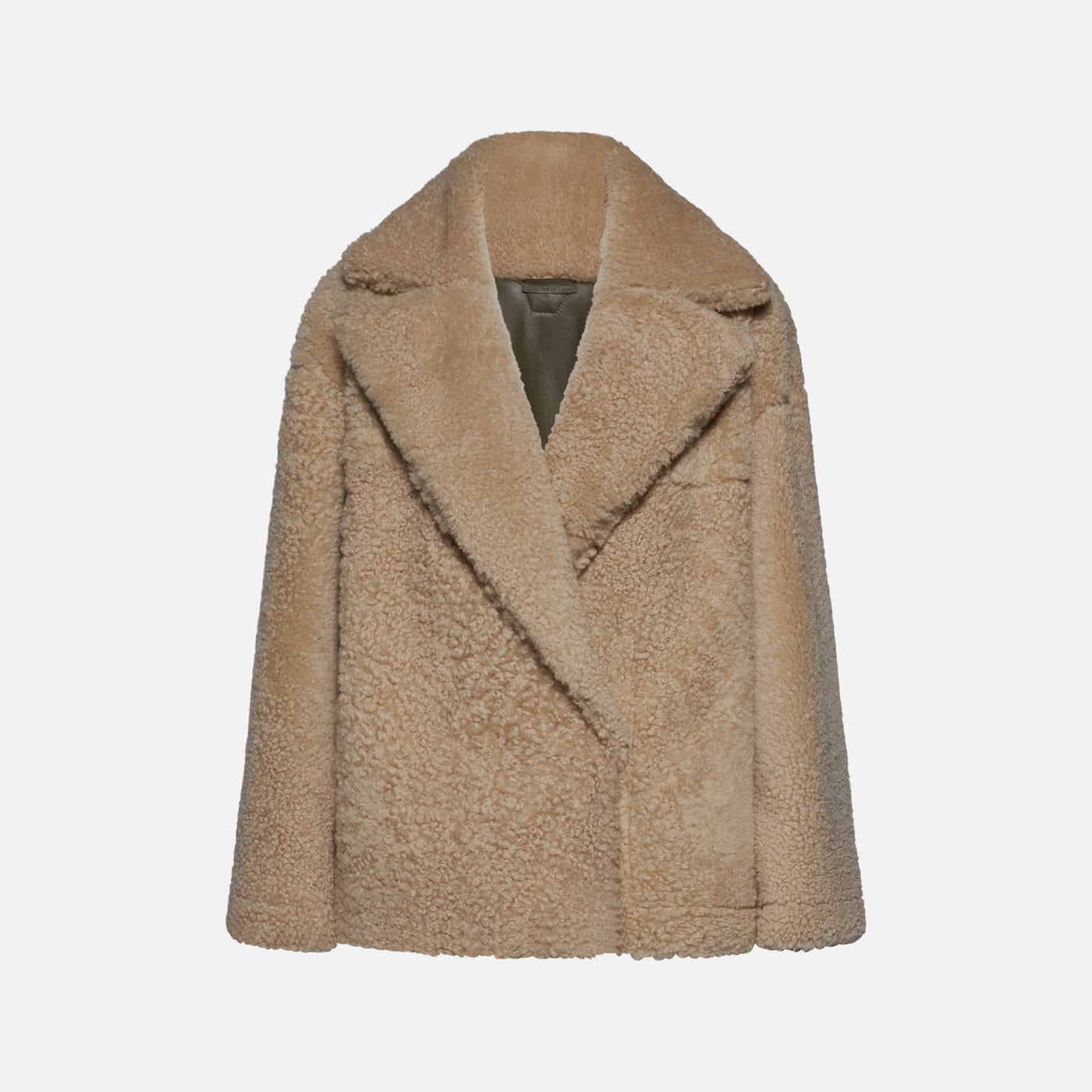 Salvatore Santoro GIACCA IN SHEARLING - BEIGE