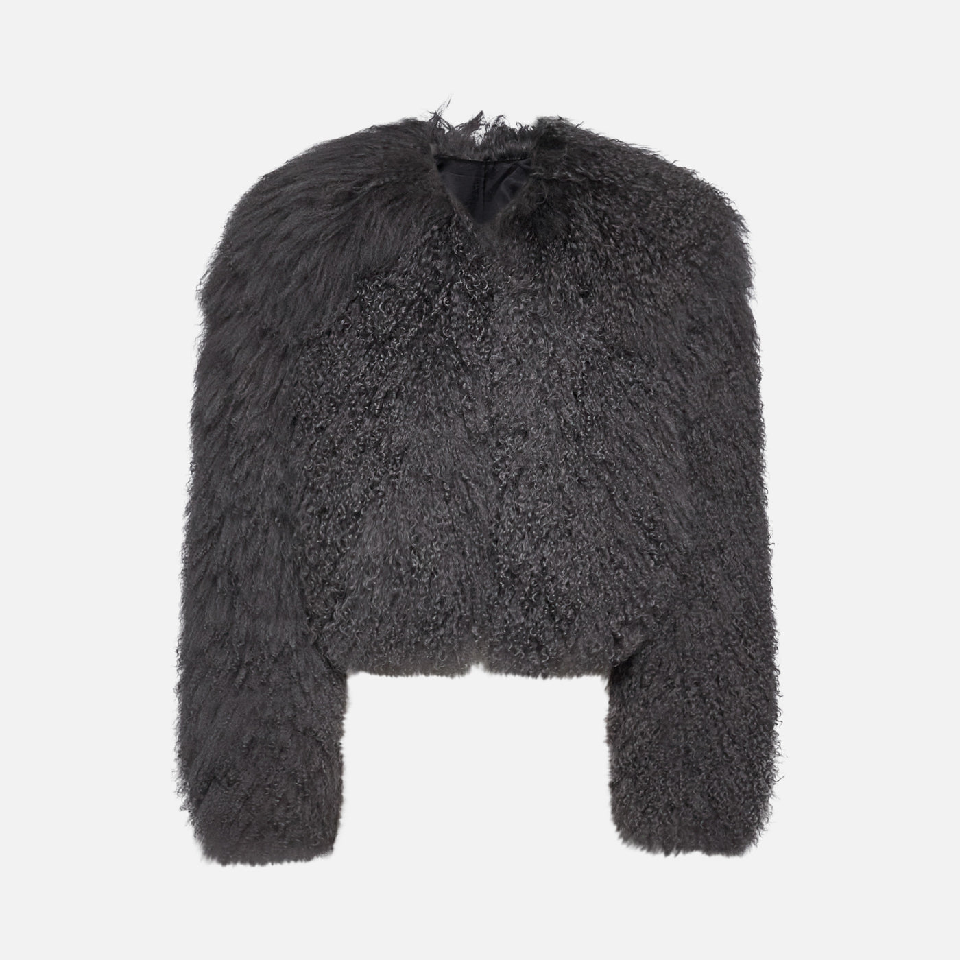 Salvatore Santoro GIACCA IN SHEARLING - GREY