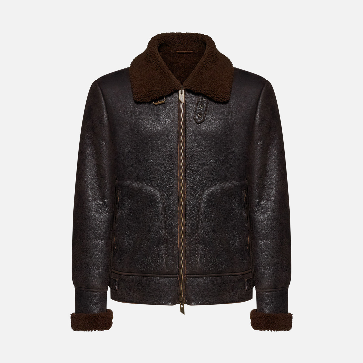 Salvatore Santoro GIACCA IN SHEARLING - BROWN