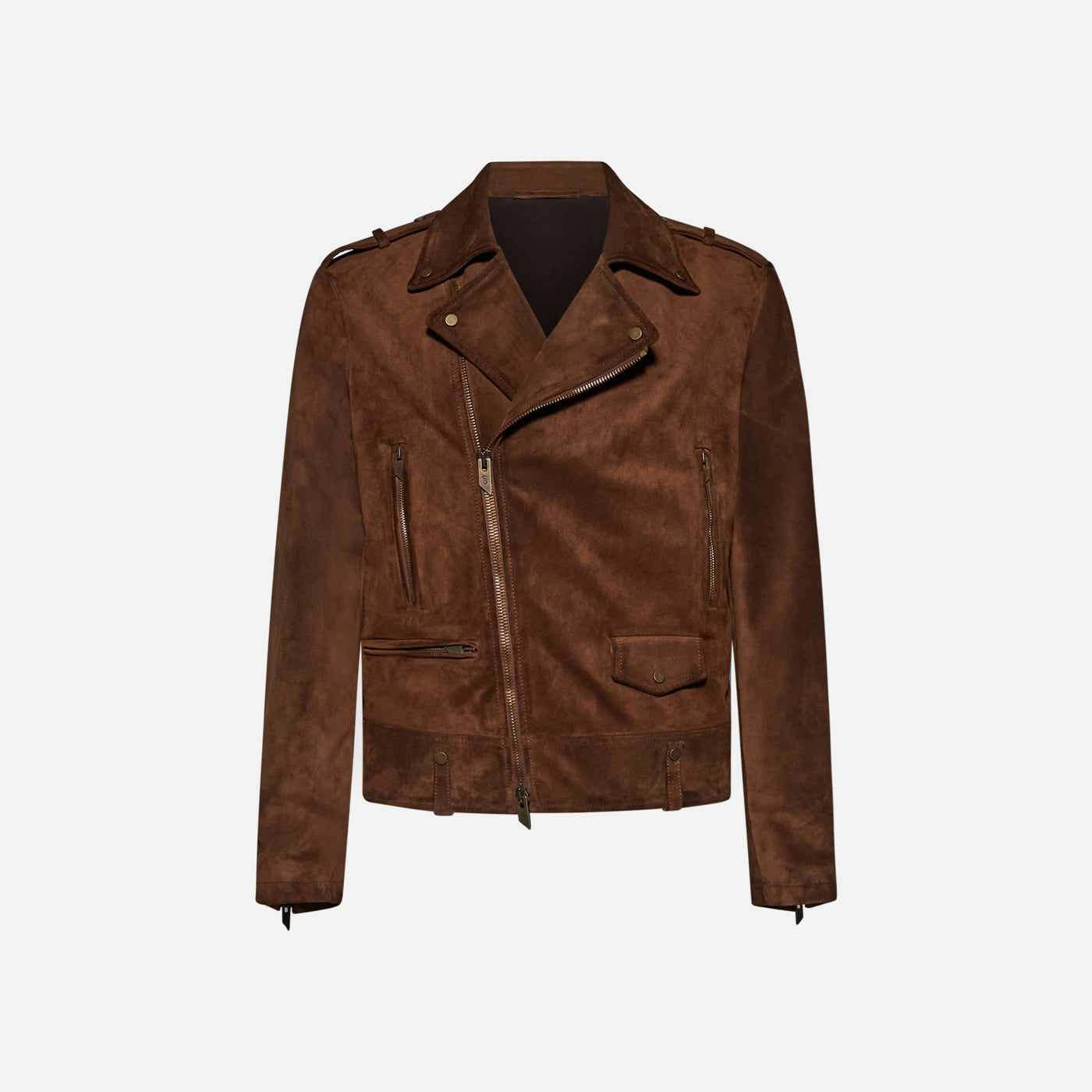 Salvatore Santoro BIKER IN CAMOSCIO - BROWN