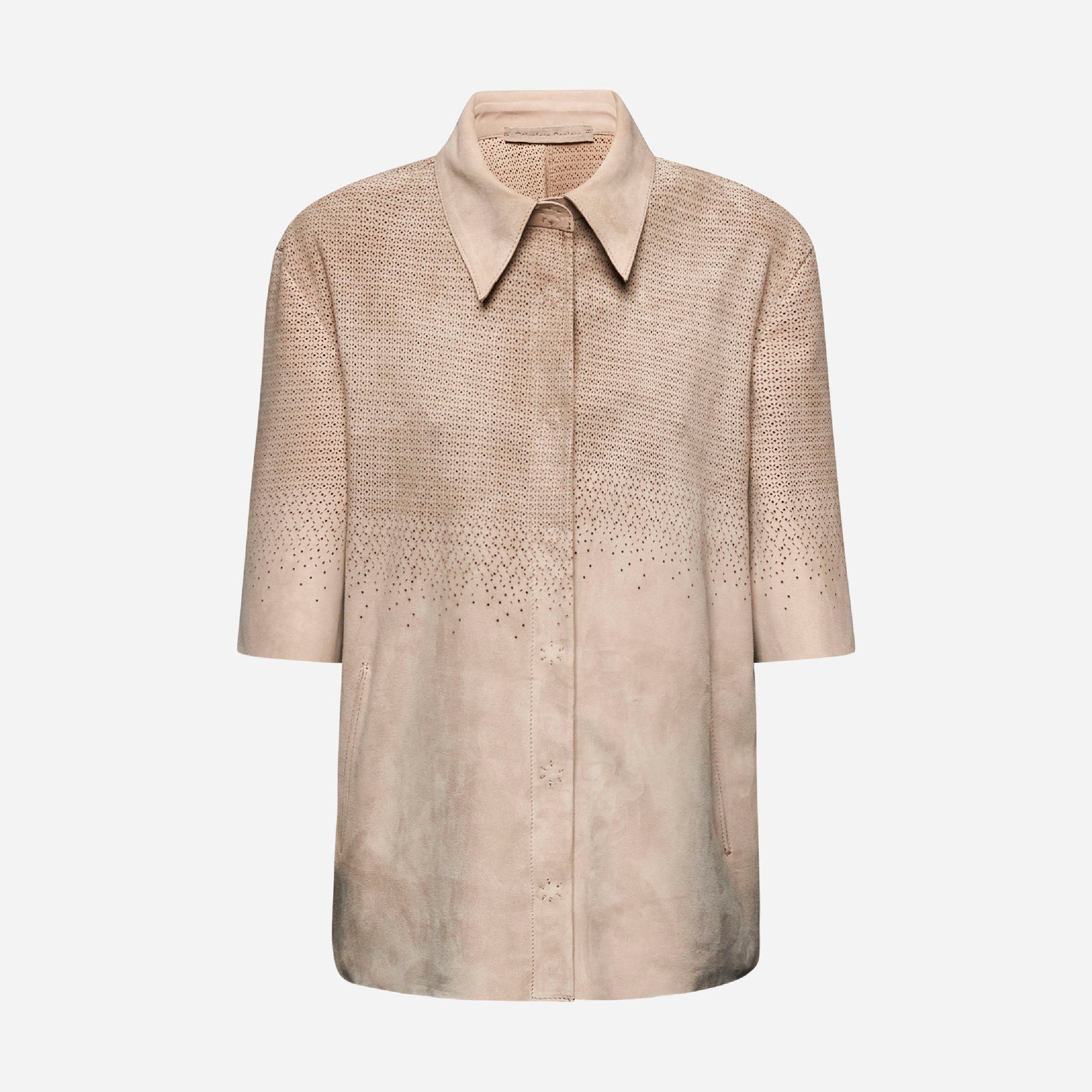 CAMICIA IN PELLE FORATA – ANTIQUE