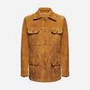 GIACCA FIELD IN PELLE SCAMOSCIATA – BEIGE