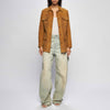 GIACCA FIELD IN PELLE SCAMOSCIATA – BEIGE