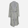 CAPPOTTO IN SHEARLING SCAMOSCIATO - GREY
