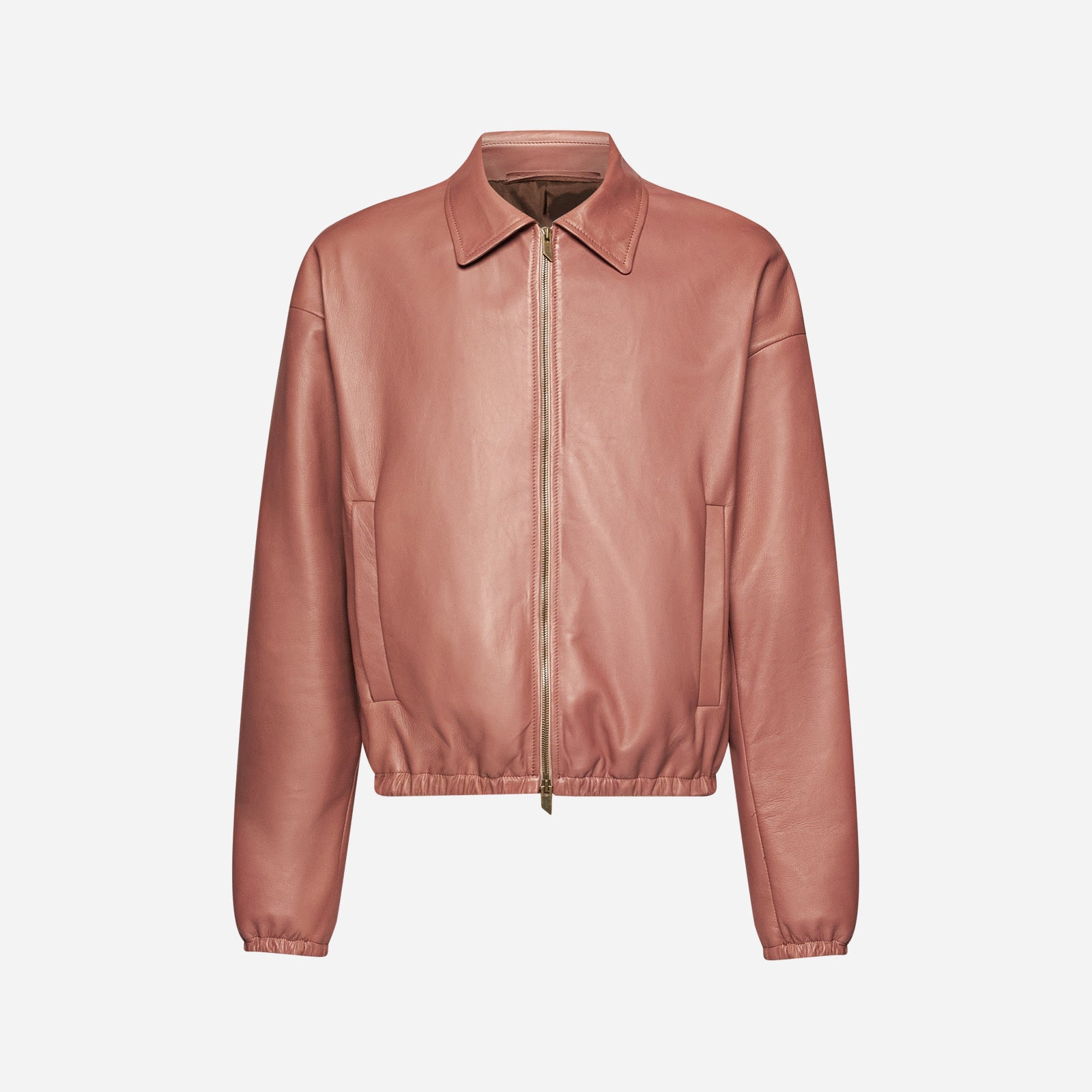 GIACCA IN NAPPA PLONGÈ - ROSA
