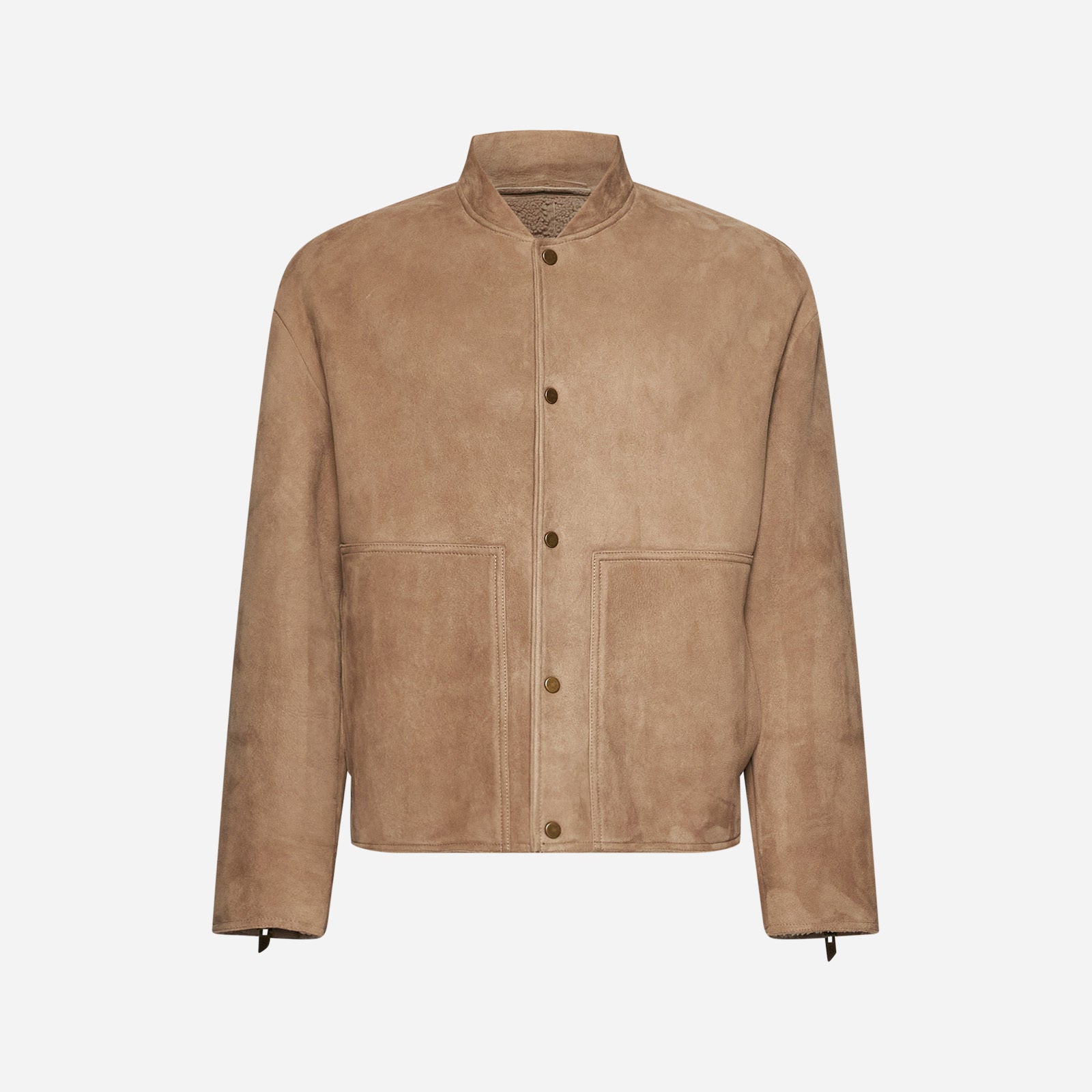 GIACCA IN SHEARLING SCAMOSCIATO - SAND