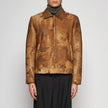 GIACCA IN PELLE DI CAVALLINO – CARAMEL