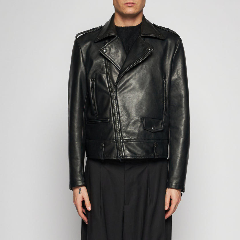 NAPPA PLONGÈ BIKERJACKE – SCHWARZ