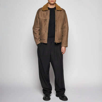 SHEARLING-JACKE – SCHLAMM
