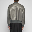 GIACCA BOMBER OVER IN NAPPA PLONGÈ - GREY