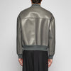 GIACCA BOMBER OVER IN NAPPA PLONGÈ - GREY
