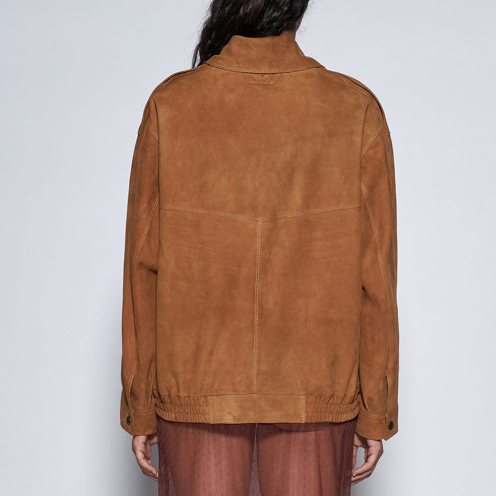 GIACCA IN CAMOSCIO - CAMEL