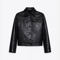 GIACCA IN NAPPA PLONGÈ- BLACK