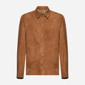 CAMICIA IN PELLE SCAMOSCIATA - TIMBERLAND