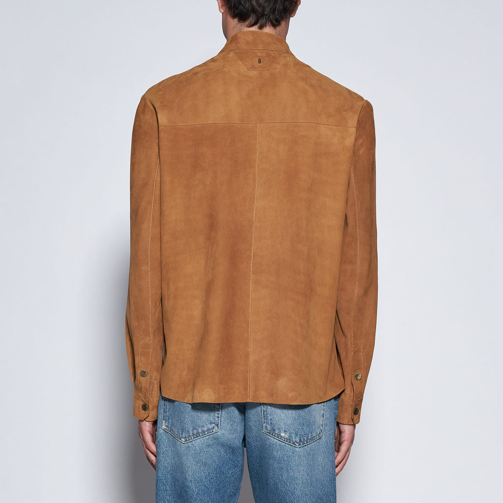 CAMICIA IN PELLE SCAMOSCIATA - TIMBERLAND