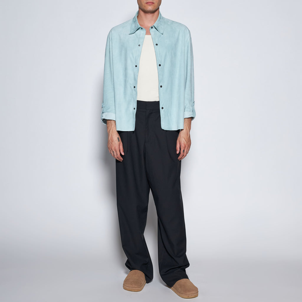 CAMICIA IN CAMOSCIO - SKY