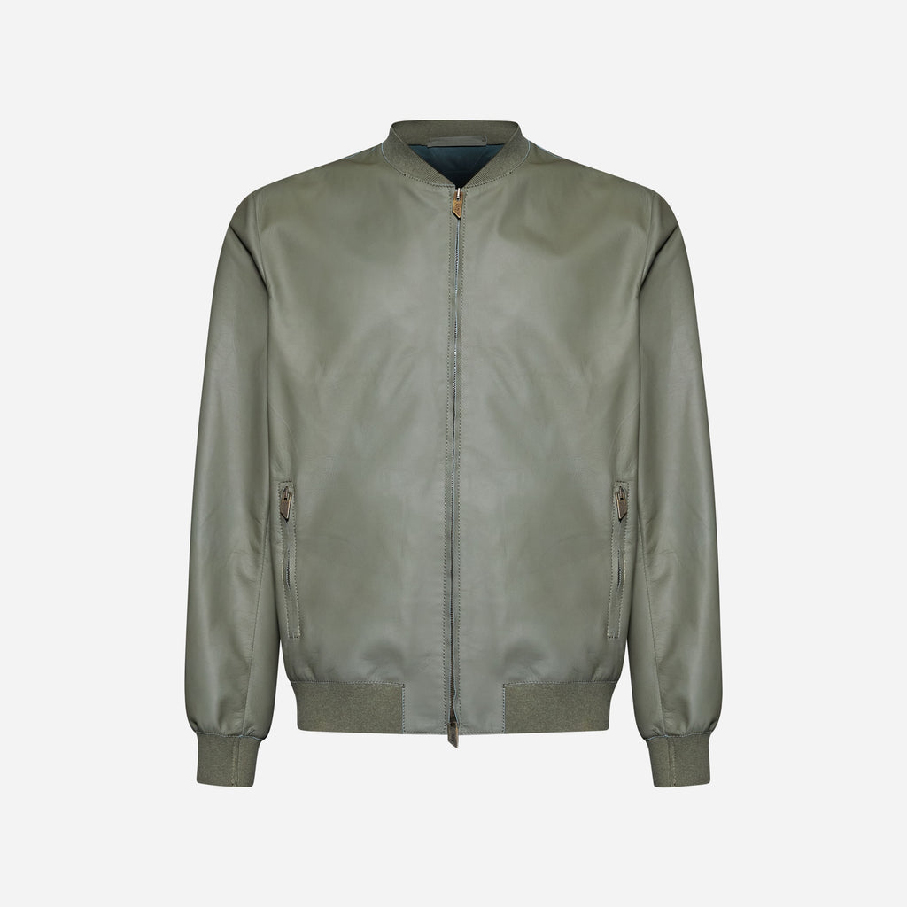 GIACCA BOMBER IN NAPPA - ARMY