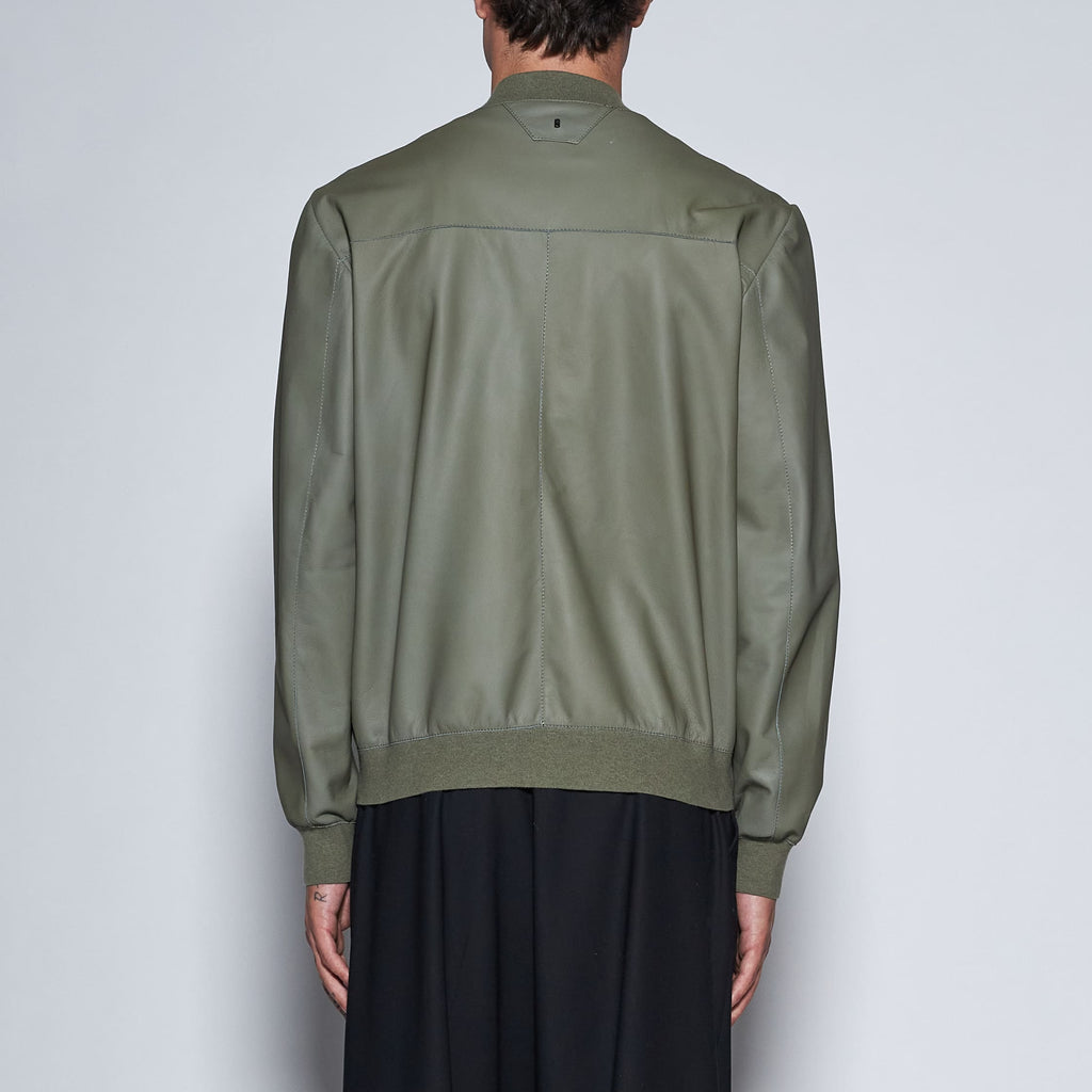 GIACCA BOMBER IN NAPPA - ARMY