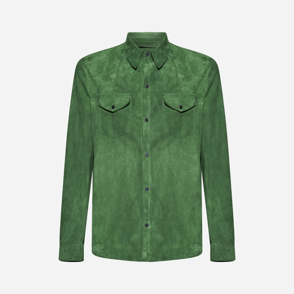 CAMICIA TEXAS IN CAMOSCIO