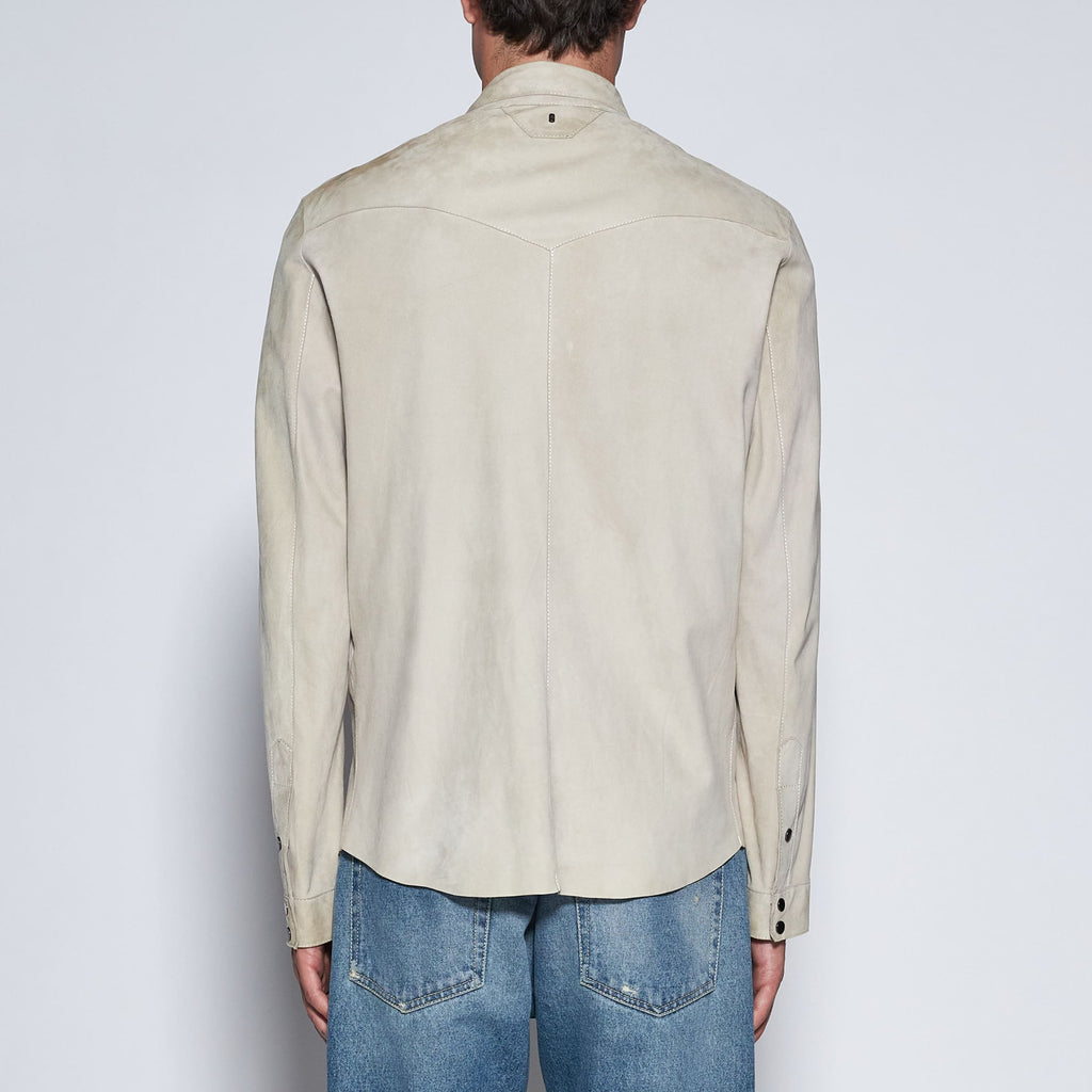 CAMICIA TEXAS IN CAMOSCIO