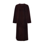 CAPPOTTO IN SHEARLING - WINE – vista aggiuntiva 3