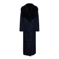 CAPPOTTO IN SHEARLING - BLUE