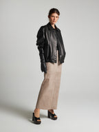 GIACCA IN PELLE - BLACK