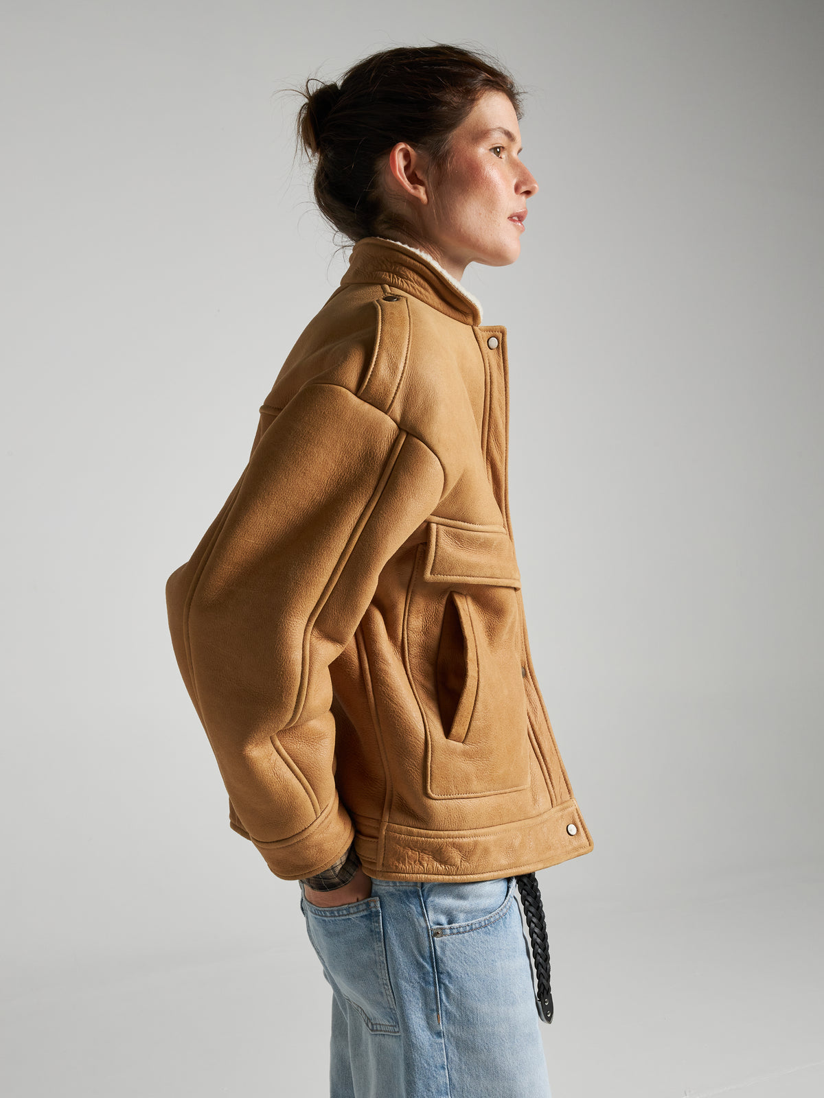 GIACCA IN SHEARLING - TIMBERLAND