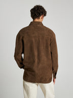 SUEDE JACKET - EARTH