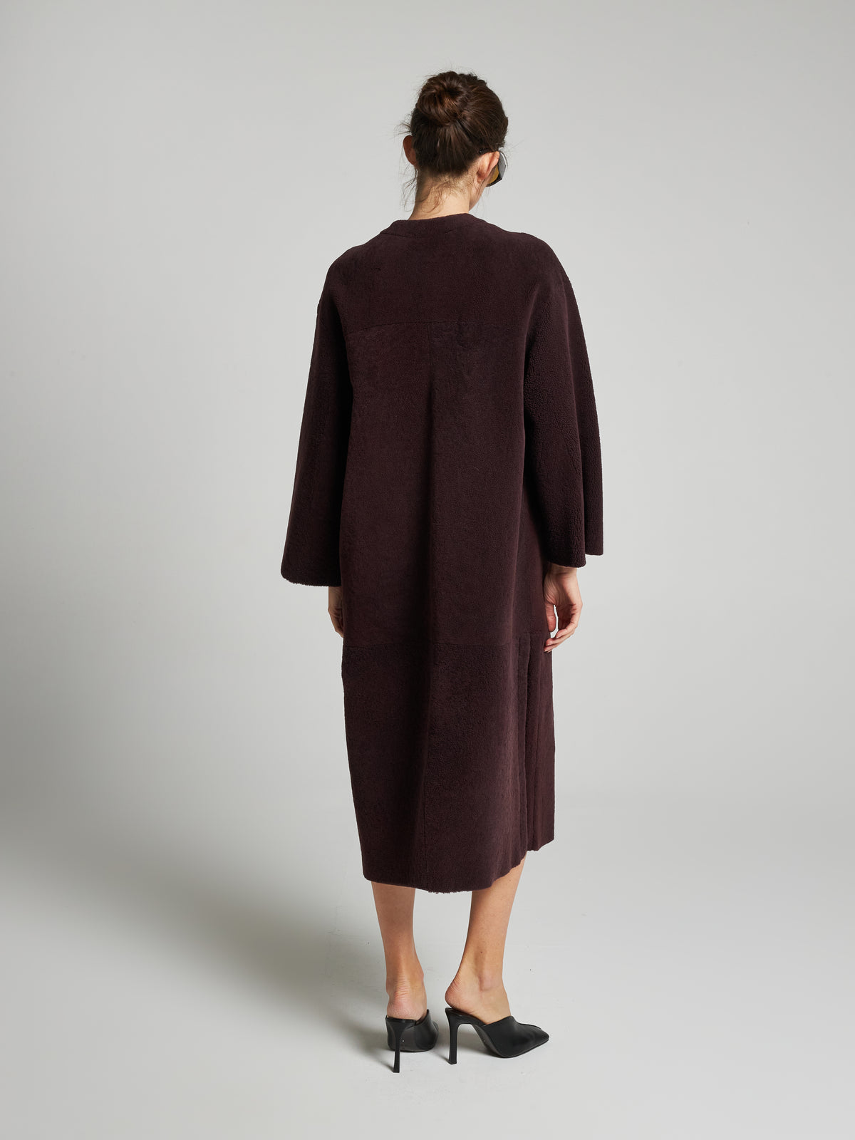 SHEARLING-MANTEL - WEINROT